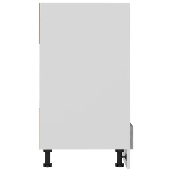 vidaXL ovnskab 60x46x81,5 cm spånplader betongrå