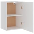 Miniatyrbilde 6 av 10: vidaXL Hengende skap "Lyon" hvit 39,5x31x60 cm konstruert tre