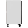 Pikkukuva 8 / 10: vidaXL Alalipastokaappi musta 50x46x81,5 cm lastulevy