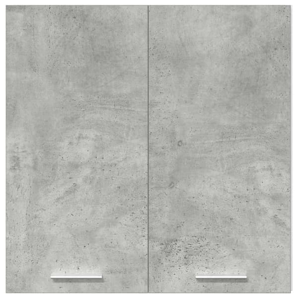 vidaXL vægskab 60x31x60 cm konstrueret træ betongrå
