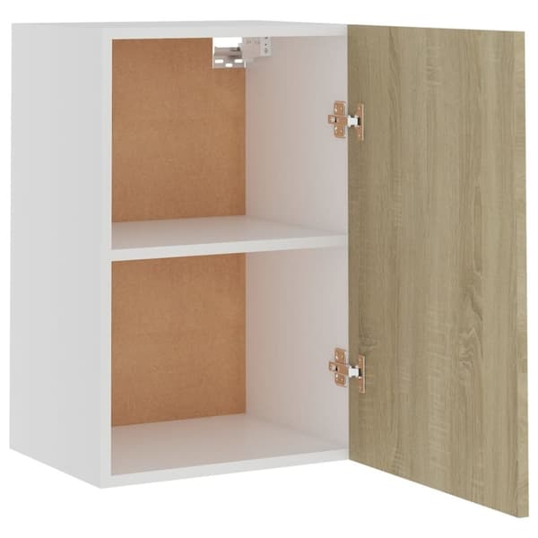 vidaXL vægskab 39,5x31x60 cm konstrueret træ sonoma-eg