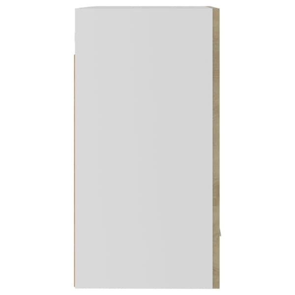 vidaXL vægskabe 2 stk. 50x31x60 cm konstrueret træ sonoma-eg