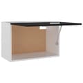 Miniatyrbilde 5 av 9: vidaXL Hengende skap "Lyon" svart 60x31x40 cm konstruert tre