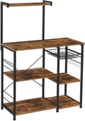 Pikkukuva 1 / 9: Köksställ, Köksförvaring modul Vintage brun-svart 90 x 40 x 132 cm