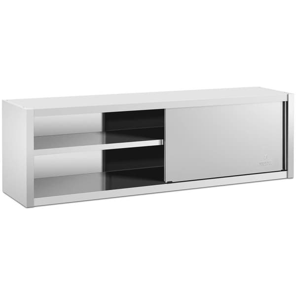 Royal Catering Rostfritt väggskåp - 200 x 45 cm - Royal Catering - 300 kg