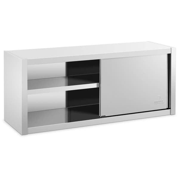 Royal Catering Väggskåp - 140 x 45 cm - Rostfritt stål