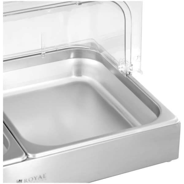 Royal Catering Buffédisplay - 2 x 4 L - Royal Catering - 535 x 335 x 250 mm