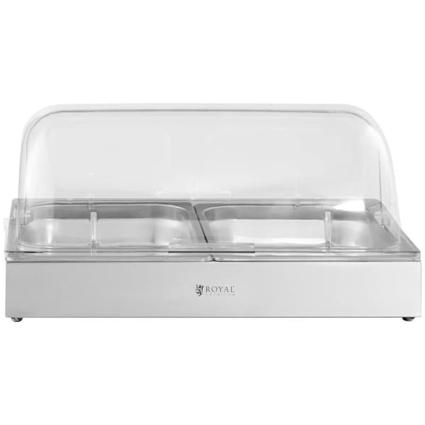 Royal Catering Buffédisplay - 2 x 4 L - Royal Catering - 535 x 335 x 250 mm