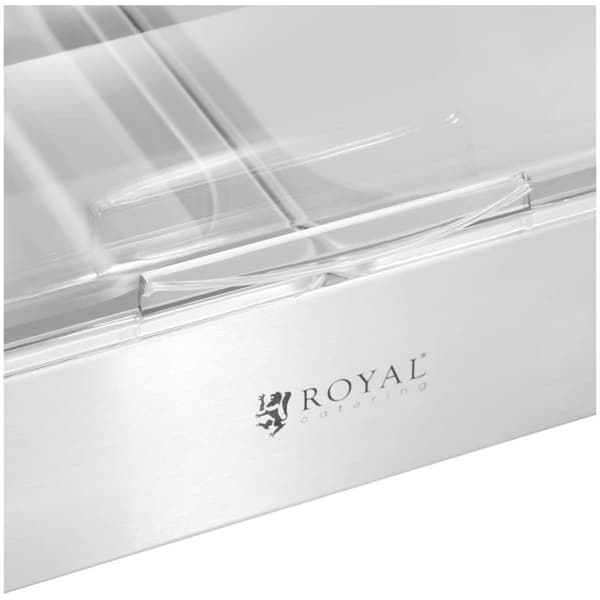 Royal Catering Buffédisplay - 2 x 4 L - Royal Catering - 535 x 335 x 250 mm