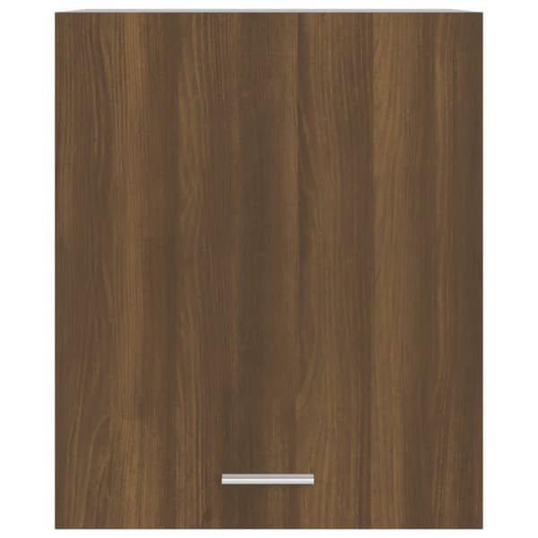 vidaXL vægskab 50x31x60 cm konstrueret træ brun egetræsfarve