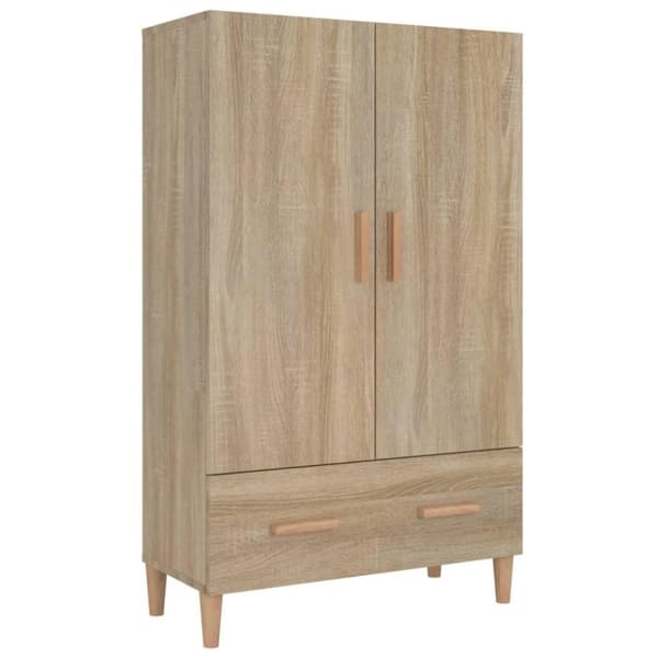 vidaXL skab 70x31x115 cm konstrueret træ sonoma-eg
