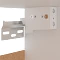 Miniatyrbillede 8 af 9: vidaXL vægskab 60x31x40 cm konstrueret træ brun egetræsfarve