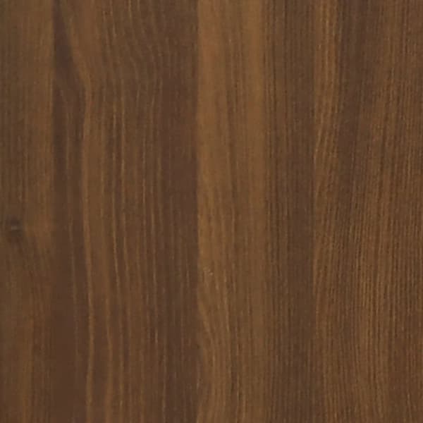 vidaXL vægskab 80x31x60 cm konstrueret træ brun egetræsfarve