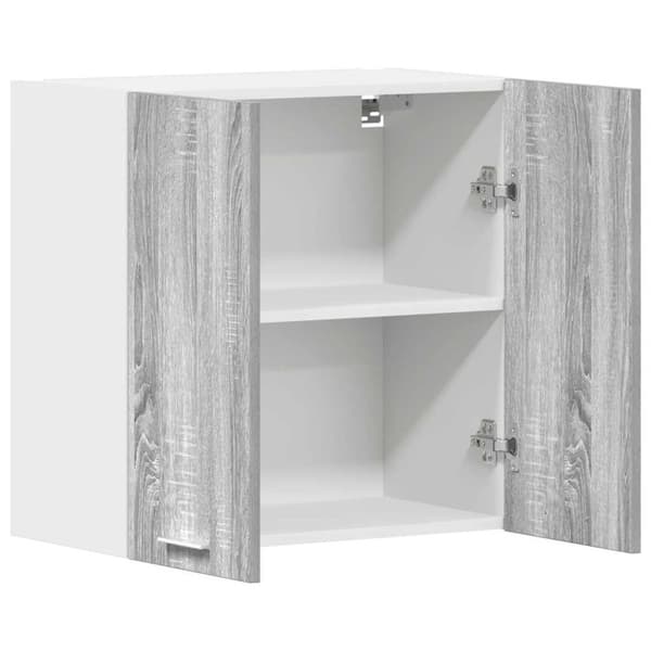 vidaXL Hengende skap "Lyon" grå sonoma 60x31x60 cm konstruert tre