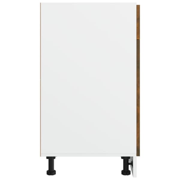 vidaXL Underskap med skuff røkt eik 40x46x81,5 cm konstruert tre