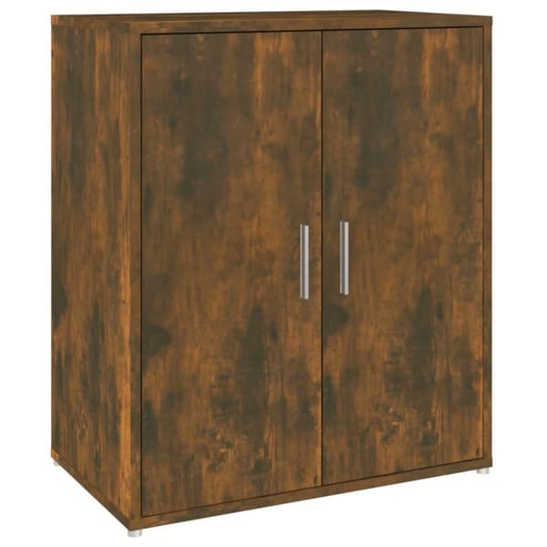 vidaXL Kenkäteline savutammi 60x35x70 cm tekninen puu