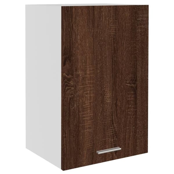 vidaXL Veggskap "Lyon" brun eik 39,5x31x60 cm konstruert tre