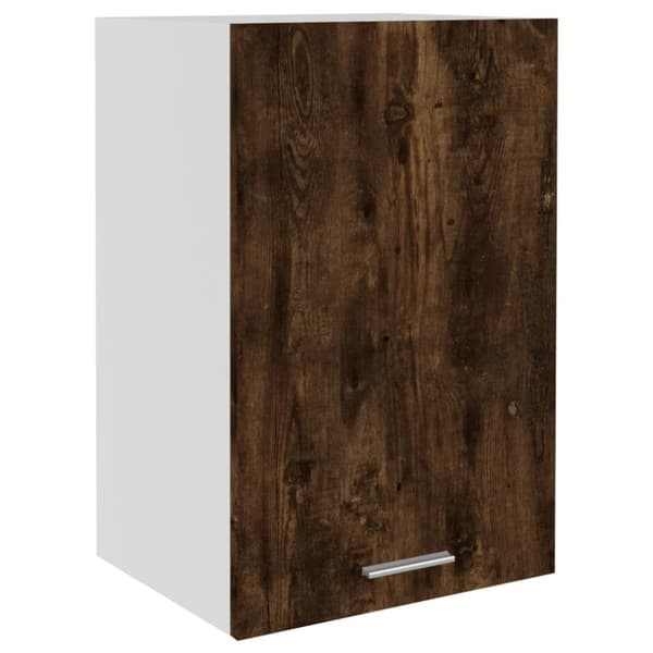 vidaXL vægskab 39,5x31x60 cm konstrueret træ røget egetræsfarve