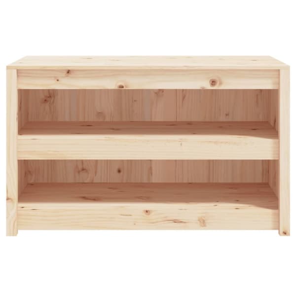 vidaXL Utekjøkkenskap 106x55x64 cm heltre furu