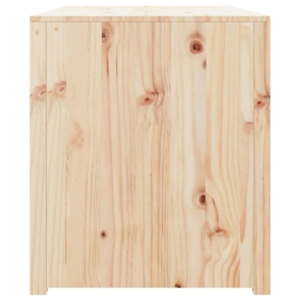 vidaXL Utekjøkkenskap 106x55x64 cm heltre furu