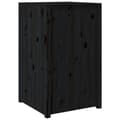 Miniatyrbilde 6 av 9: vidaXL Utekjøkkenskap svart 55x55x92 cm heltre furu