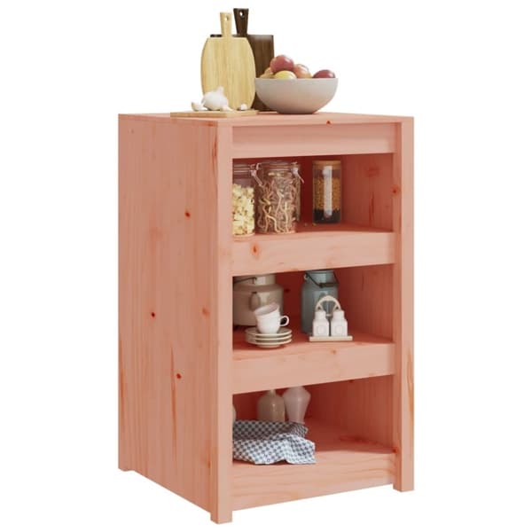 vidaXL Utekjøkkenskap 55x55x92 cm heltre douglasgran