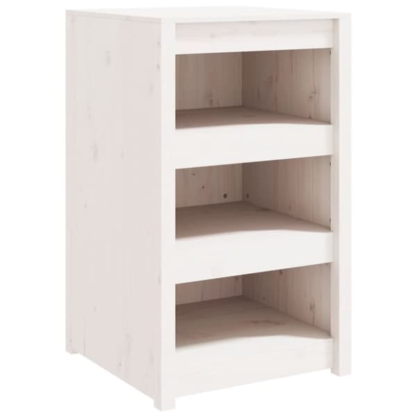 vidaXL Ulkokeittiökaappi valkoinen 55x55x92 cm täysi mänty