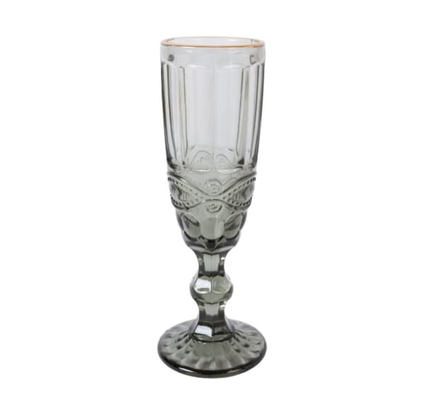 Champagnebägare LUNA 180ml, antracit