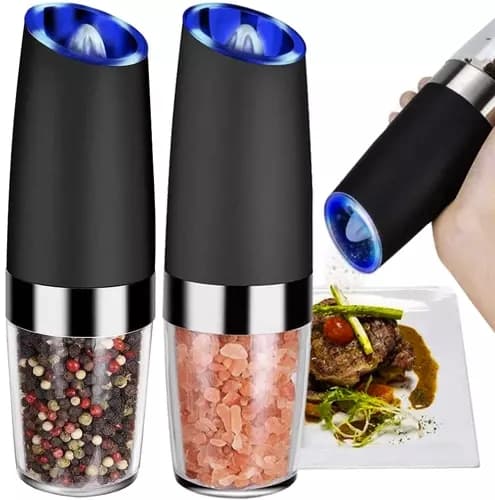 2-Pack - Elektriska Salt & Pepparkvarn