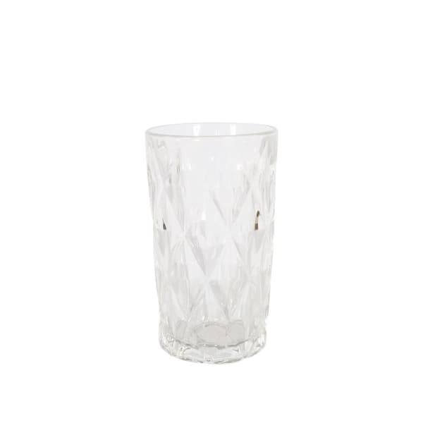 Set med 5 produkter. Dricksglas högt CORAL 300ml, klart