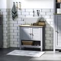 Miniatyrbillede 2 af 5: Badeværelsesskab, MDF materiale, justerbart hyldeplads