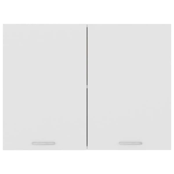 vidaXL Seinäkaappi valkoinen 80x31x60 cm tekninen puu -  Keittiökaapit