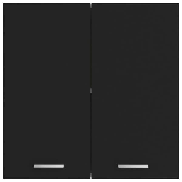 vidaXL Seinäkaappi musta 60x31x60 cm tekninen puu -  Keittiökaapit