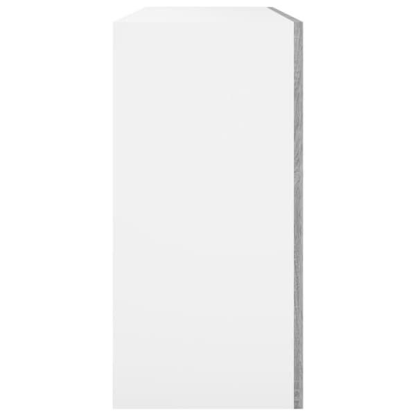 vidaXL vægskab 80x31x60 cm konstrueret træ grå sonoma-eg -  Køkkenskabe