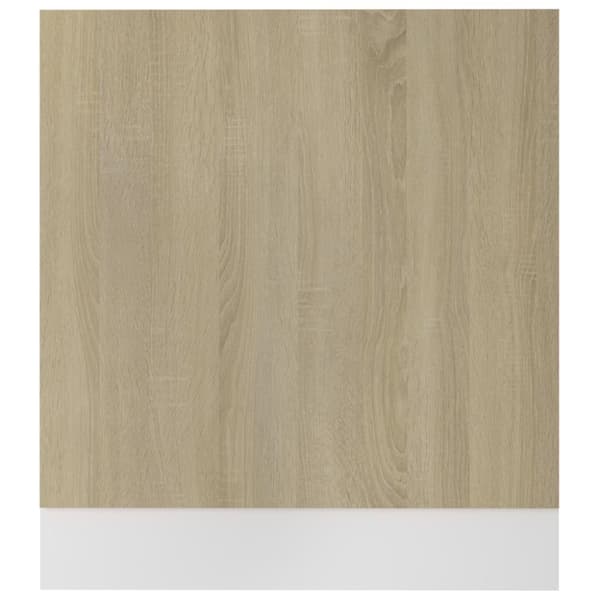 vidaXL Astianpesukoneen paneeli Sonoma-tammi 59,5x3x67 cm lastulevy - Keittiökaapit