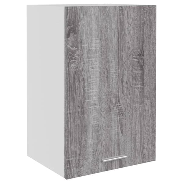 vidaXL vægskab 39,5x31x60 cm konstrueret træ grå sonoma-eg -  Køkkenskabe