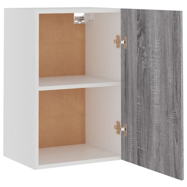 vidaXL vægskab 39,5x31x60 cm konstrueret træ grå sonoma-eg -  Køkkenskabe