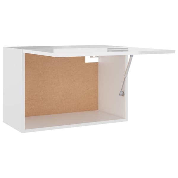 vidaXL Seinäkaappi korkeakiilto valkoinen 60x31x40 cm tekninen puu -  Keittiökaapit