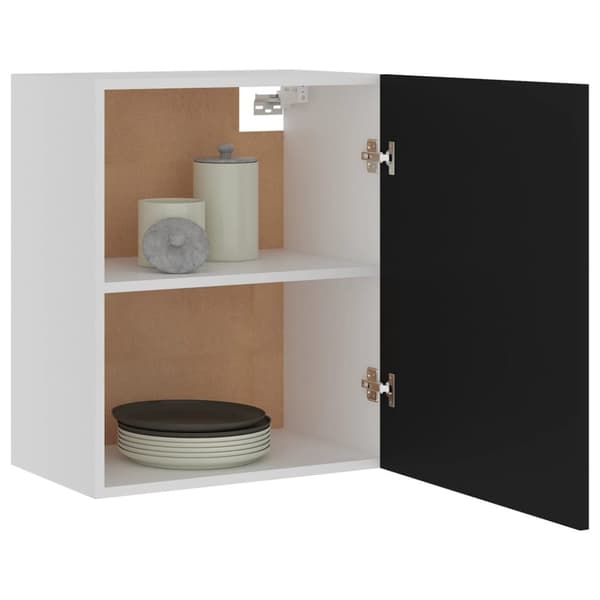 vidaXL Väggskåp svart 50x31x60 cm konstruerat trä -  Köksskåp