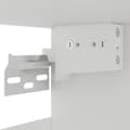 Miniatyrbillede 9 af 10: vidaXL væghængt glasskab 80x31x60 cm konstrueret træ hvid -  Køkkenskabe