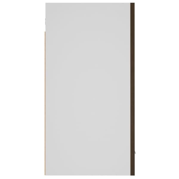 vidaXL Riippuva kaappi ruskea tammi 60x31x60 cm tekninen puu -  Keittiökaapit
