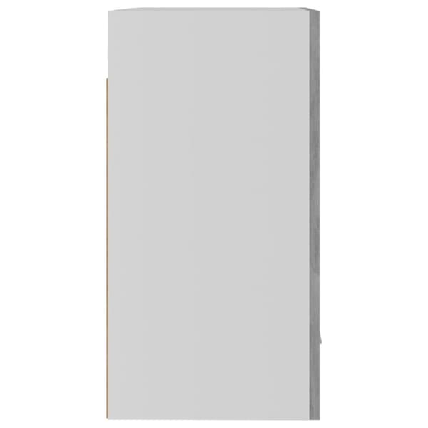 vidaXL Seinäkaapit 2 kpl betoninharmaa 50x31x60 cm tekninen puu - Keittiökaapit
