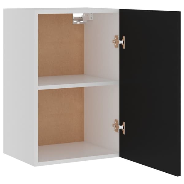 vidaXL vægskab 39,5x31x60 cm konstrueret træ sort -  Køkkenskabe