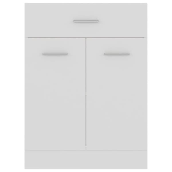 vidaXL skuffeunderskab 60x46x81,5 cm spånplader hvid -  Køkkenskabe