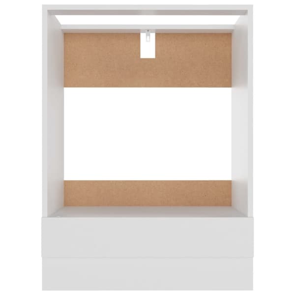 vidaXL Uunikaappi valkoinen 60x46x81,5 cm tekninen puu -  Keittiökaapit