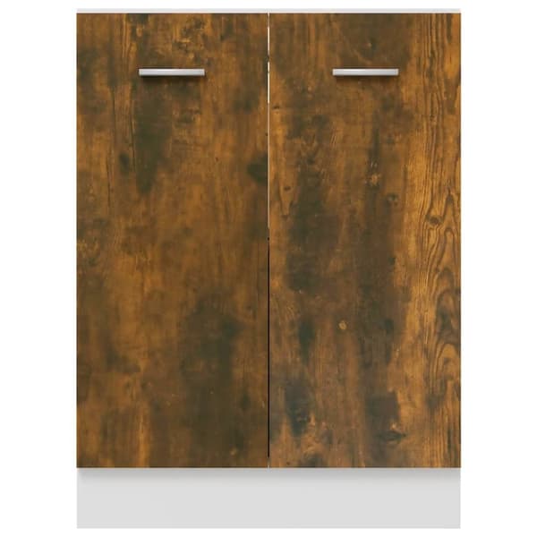 vidaXL Underskåp rökfärgad ek 60x46x81,5 cm konstruerat trä -  Köksskåp