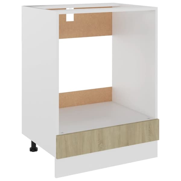vidaXL ovnskab 60x46x81,5 cm konstrueret træ sonoma-eg -  Køkkenskabe