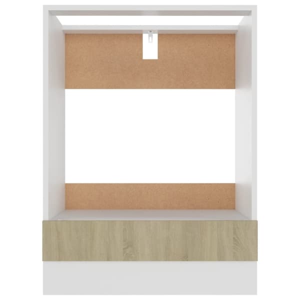 vidaXL ovnskab 60x46x81,5 cm konstrueret træ sonoma-eg -  Køkkenskabe