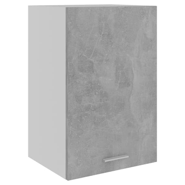 The Living Store vægskab 39,5x31x60 cm konstrueret træ betongrå -  Køkkenskabe