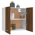 Pikkukuva 5 / 10: The Living Store Riippuva kaappi ruskea tammi 60x31x60 cm tekninen puu -  Keittiökaapit